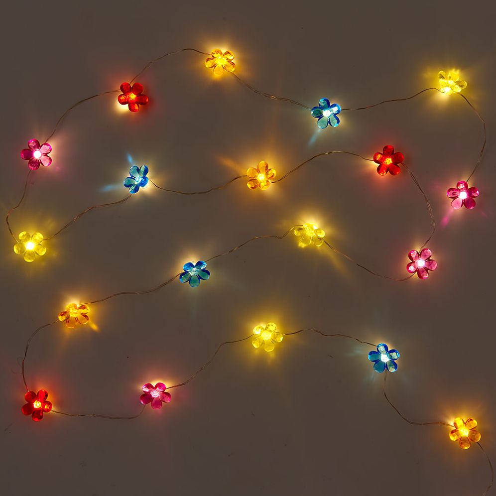 Flower String Lights, Set of 20