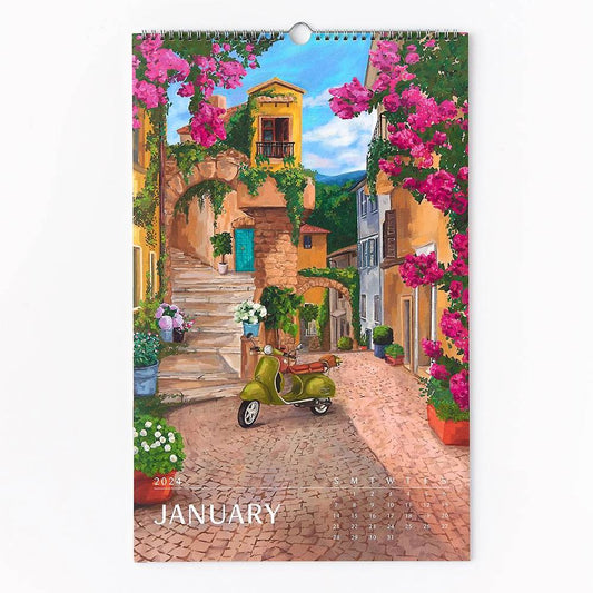 2024 Wall Art Calendar