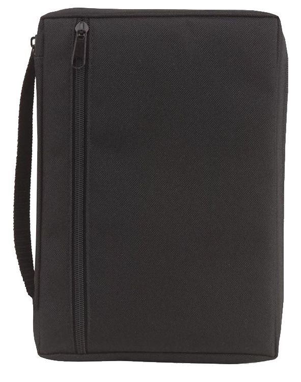 Medium Black Canvas Book Cover