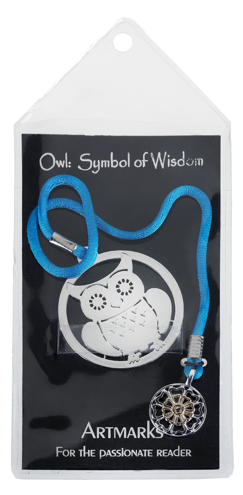 Owl Metal Charm Bookmark