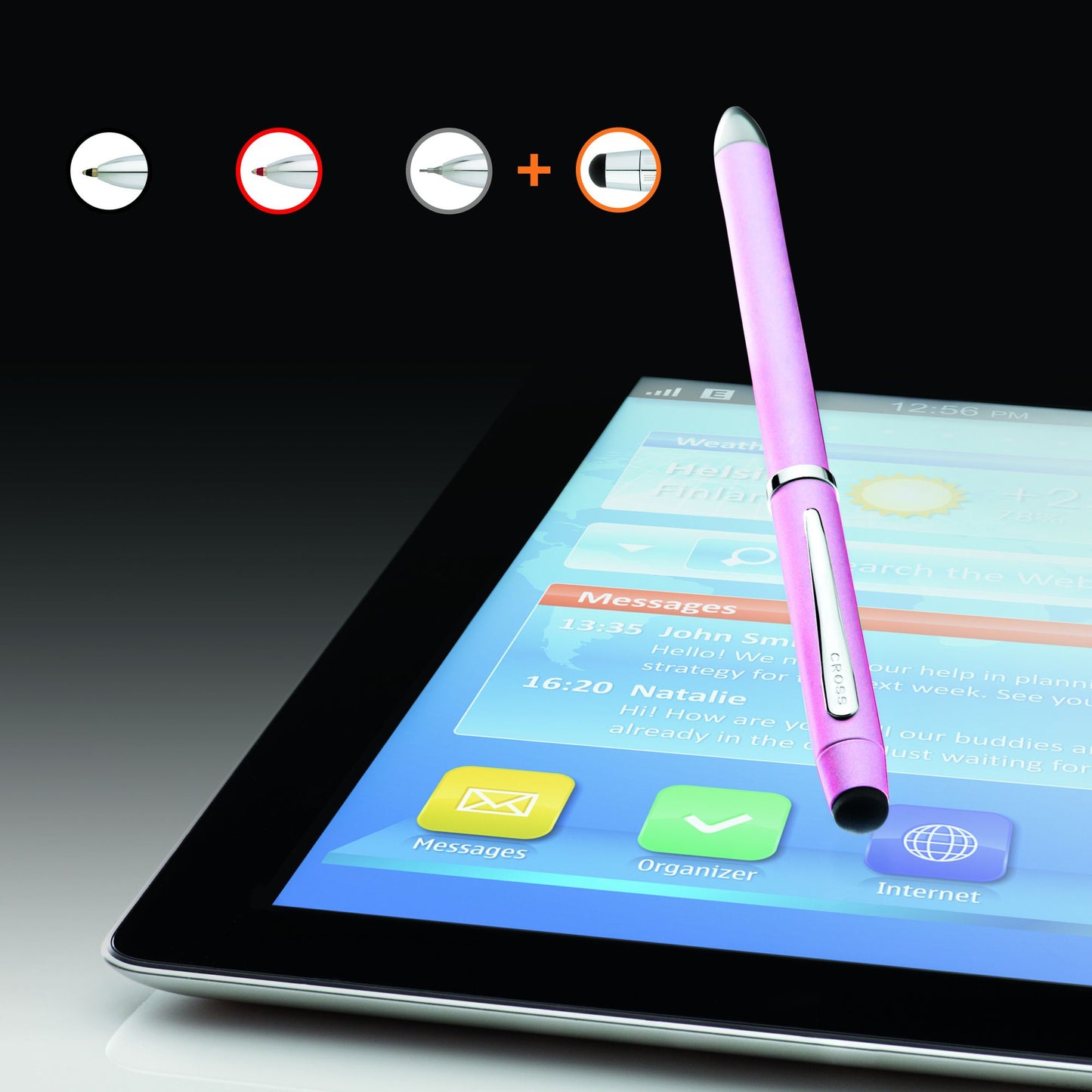 Cross Tech3 Multifunctional Pen - Frosty Pink