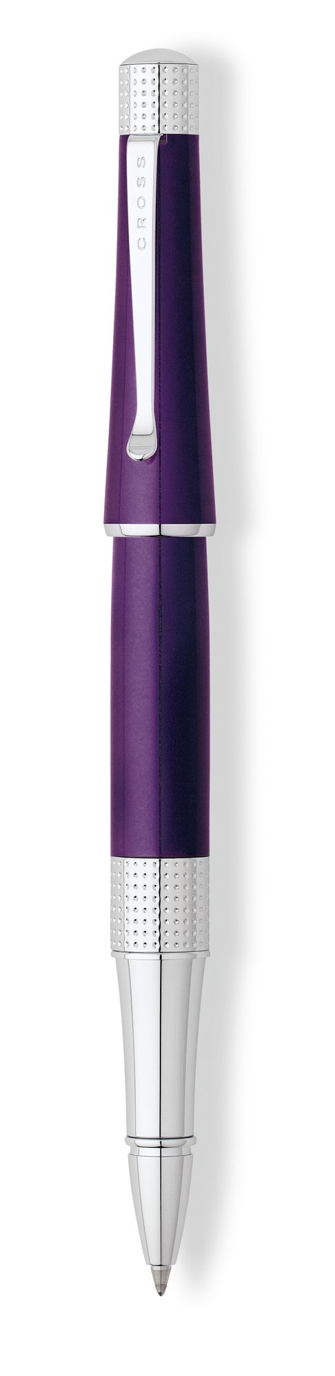 Cross Beverly Rollerball Pen - Purple/Chrome