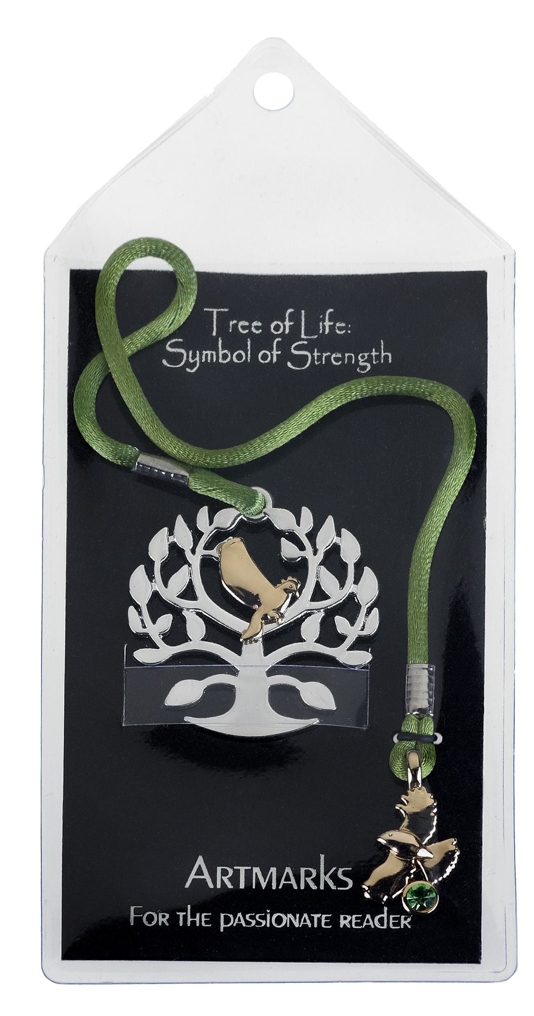 Tree of Life: Symbol of Strength Metal Charm Bookmark