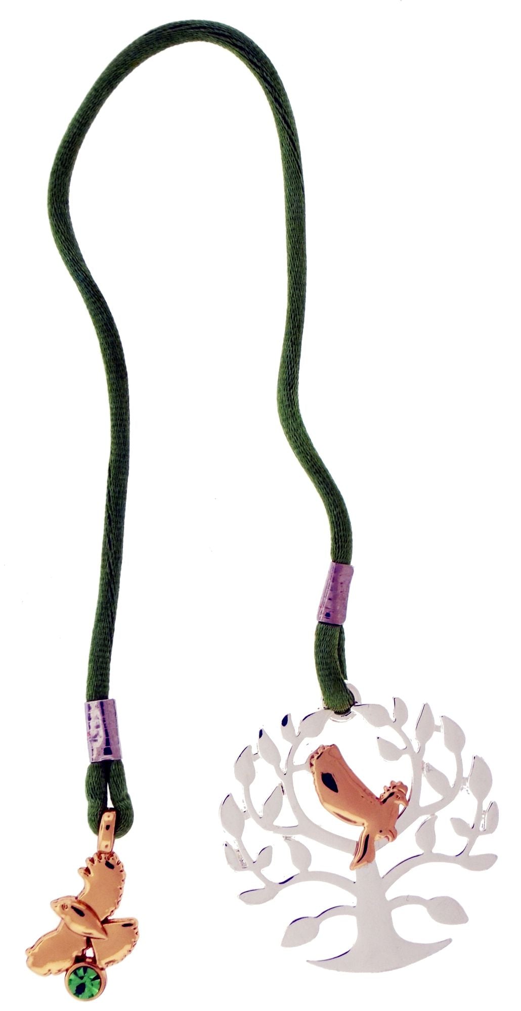 Tree of Life: Symbol of Strength Metal Charm Bookmark