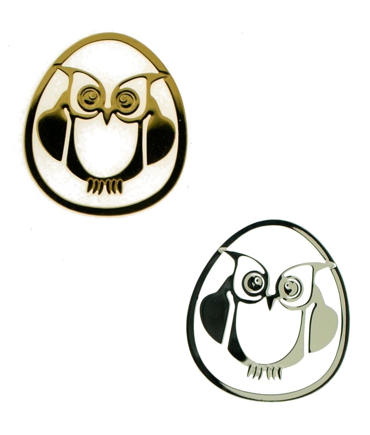 Owl of Knowledge Metal Book Clips - Set of 2