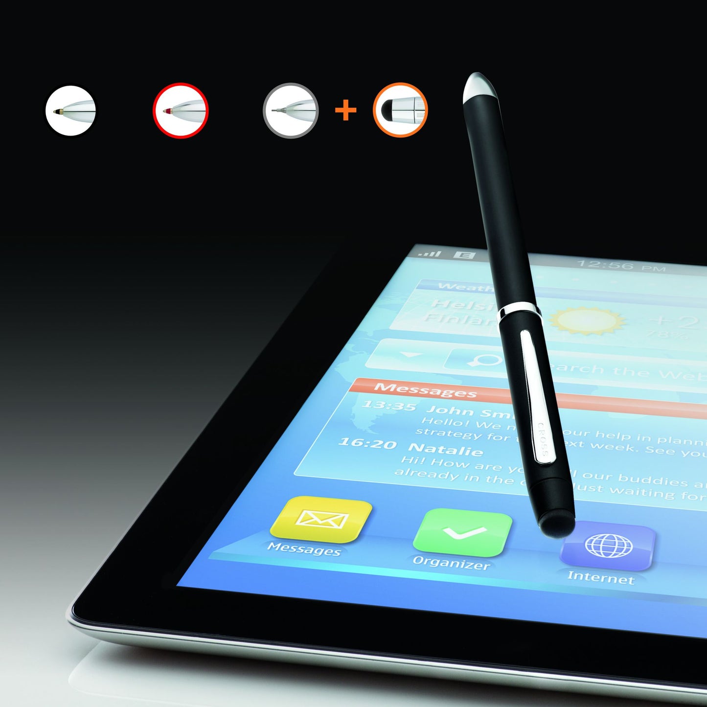 Cross Tech3 Multifunctional Pen - Satin Black