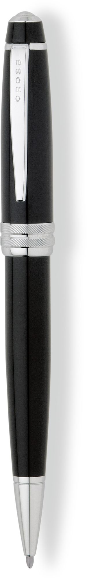 Cross Bailey Ballpoint Pen - Black/Chrome