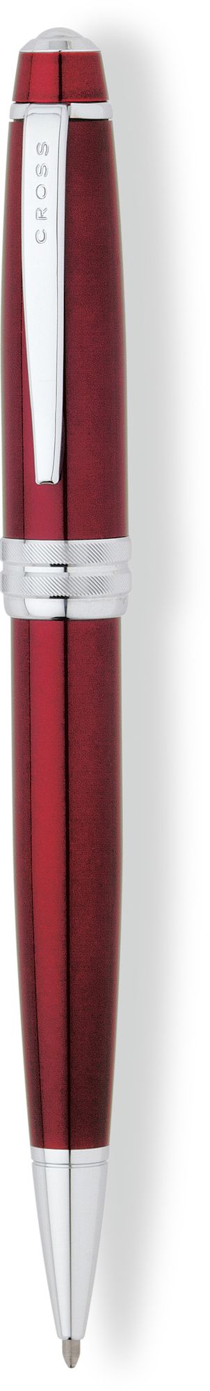 Cross Bailey Ballpoint Pen - Red/Chrome