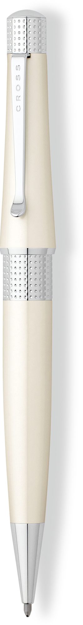Cross Beverly Ballpoint Pen - White Pearlescent