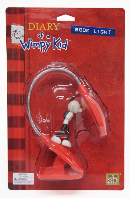 Diary of a Wimpy Kid Greg Booklight - Red