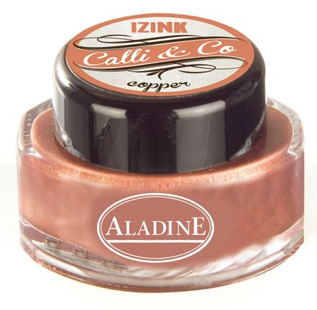 Copper Pearlized Calligraphy Ink
