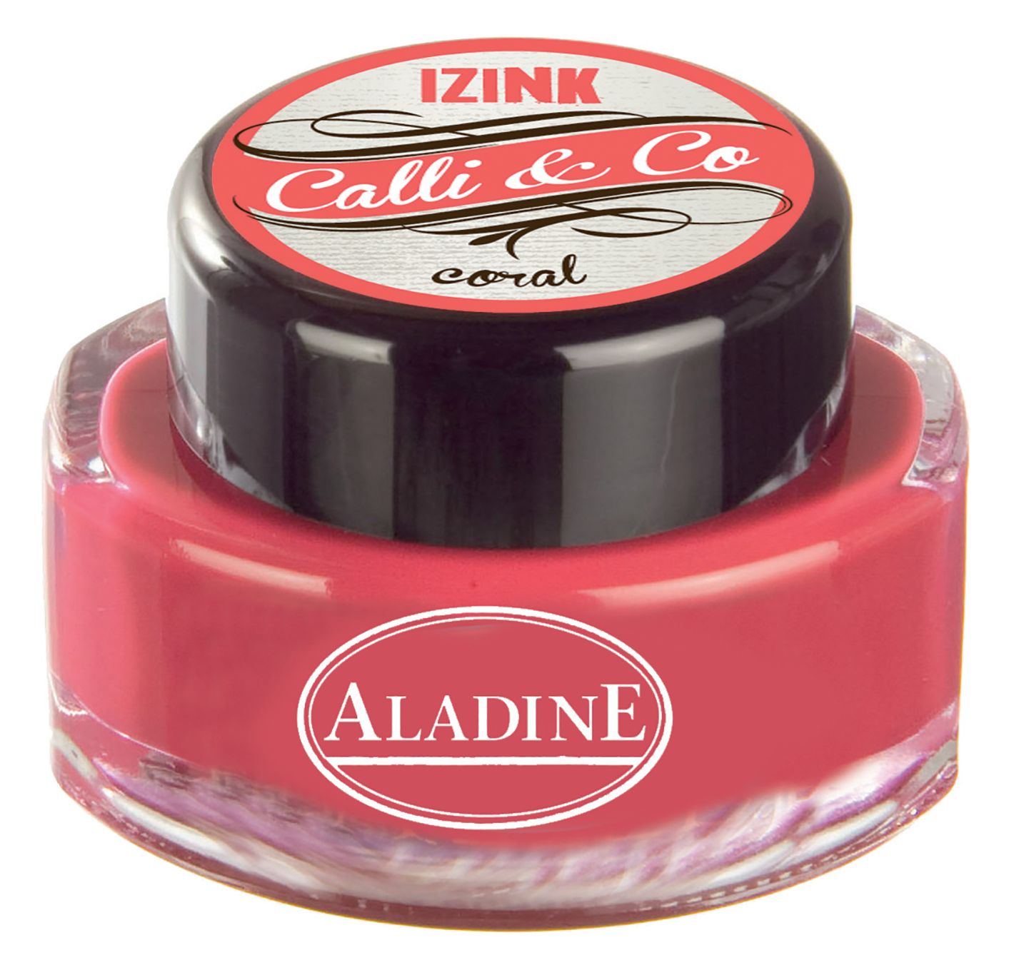 Pink Coral Pearlized Calligraphy Ink