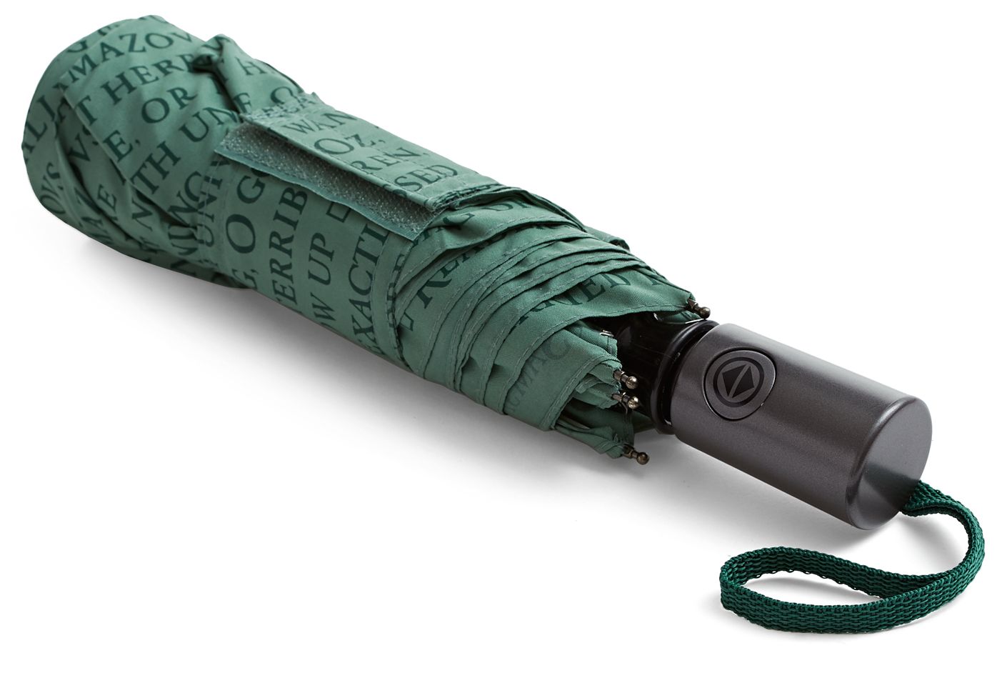 Quotes Folding Green Umbrella 43" Dia.