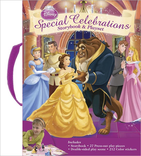 Disney Princess Special Celebrations Storybook and Playset