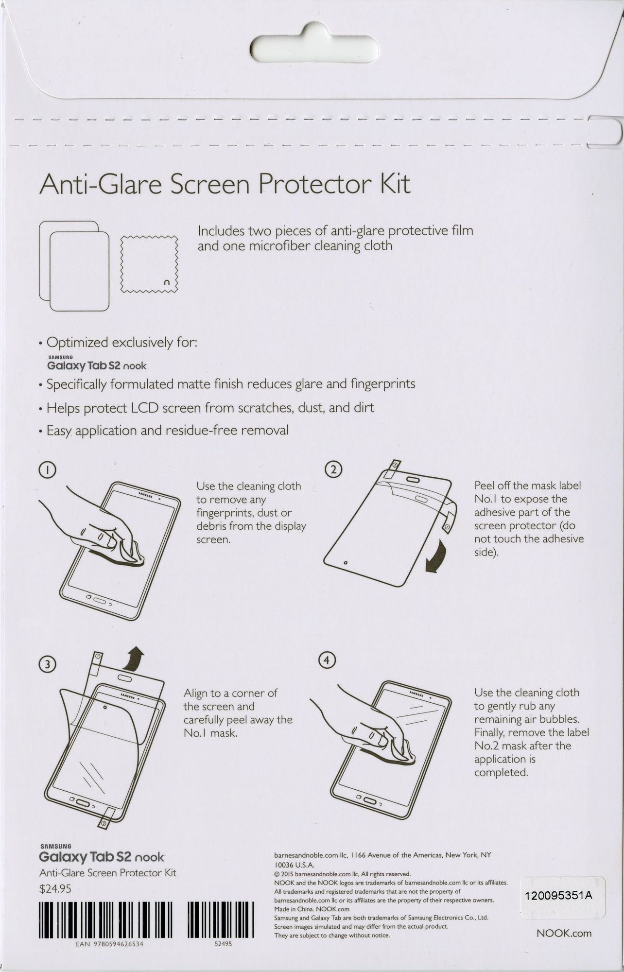 Antiglare Screen Film Kit