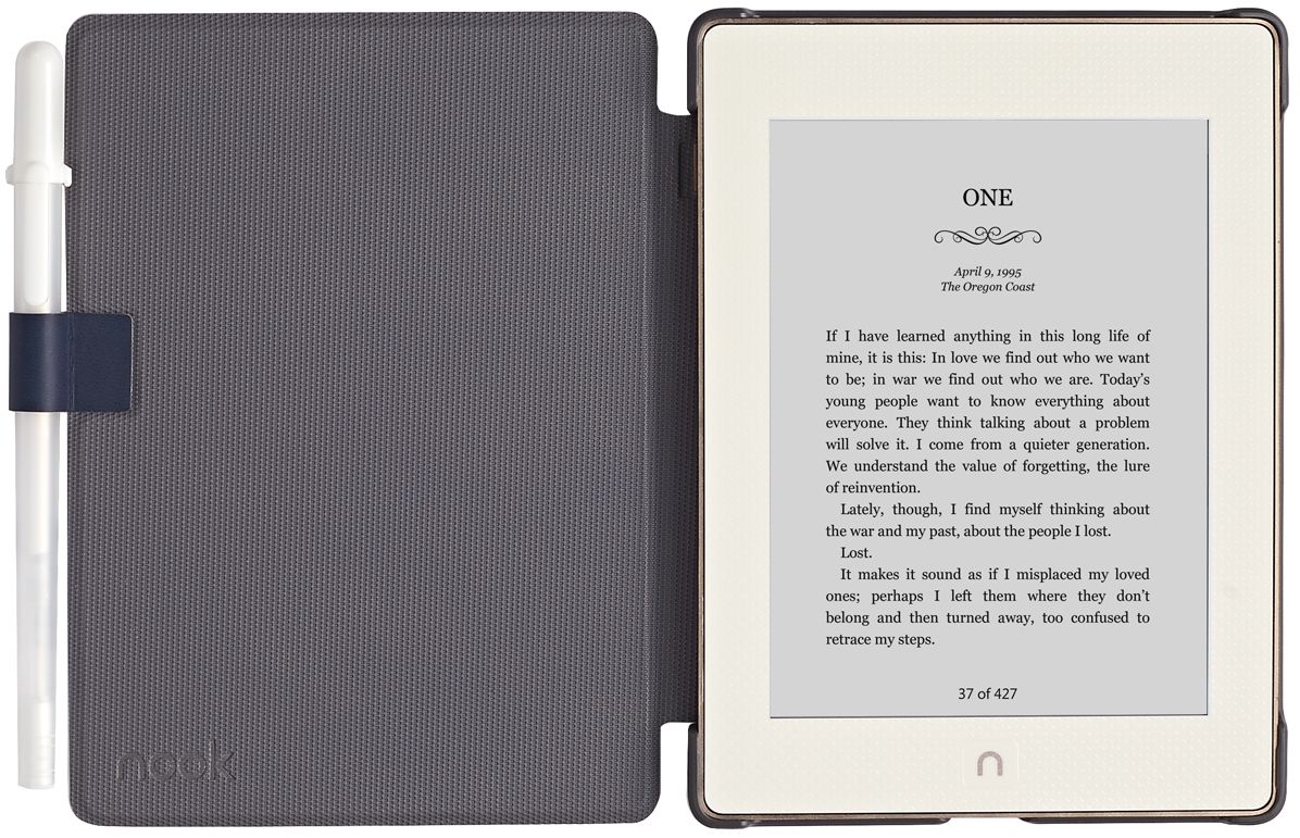 Glowlight Plus Writable Book Cover in Midnight Blue