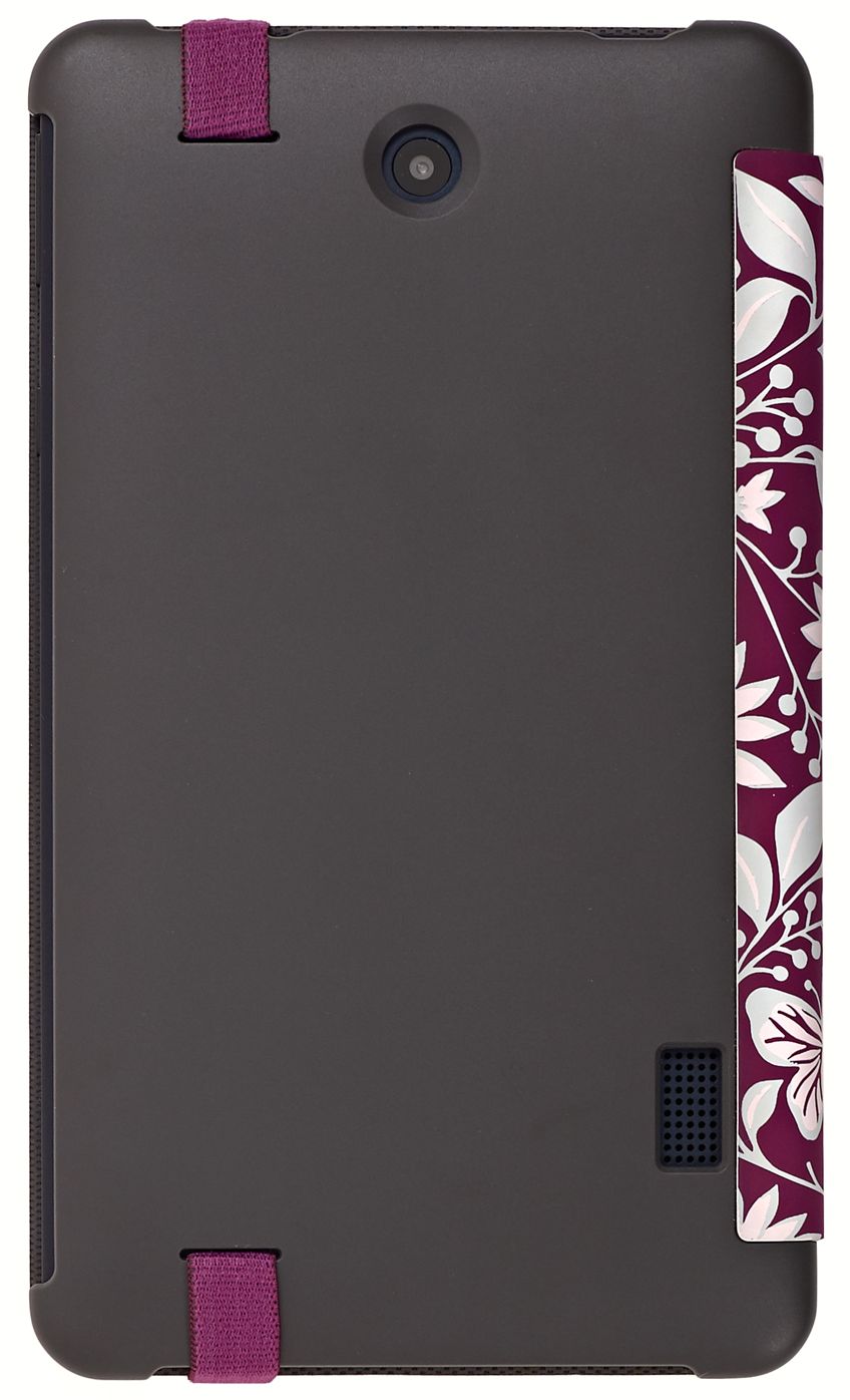 NOOK Tablet Cover in Deep Plum Songbird Floral