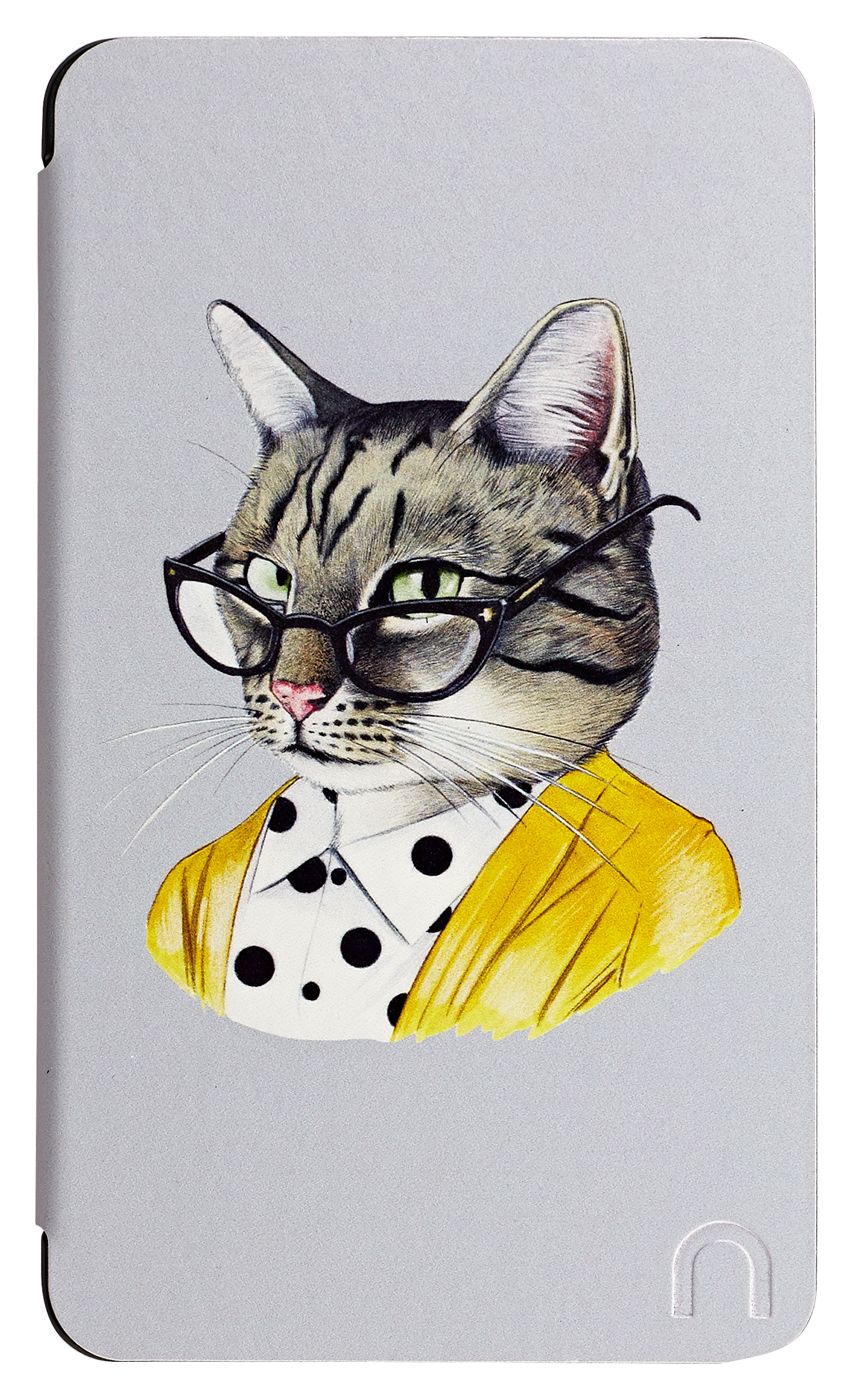 Nook Tablet Cover Cat with Glasses