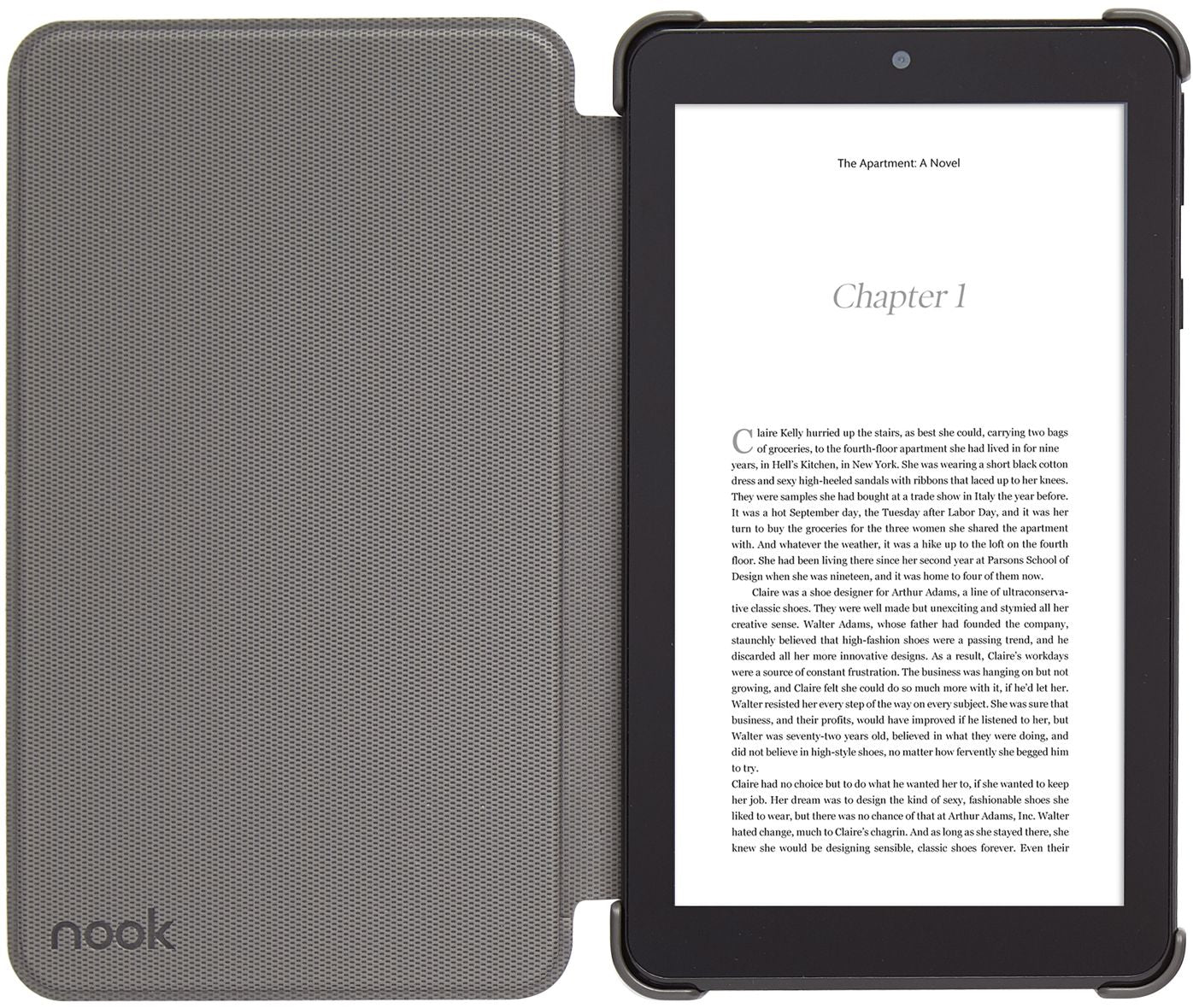 NOOK Tablet Cover in Cinnamon Brown