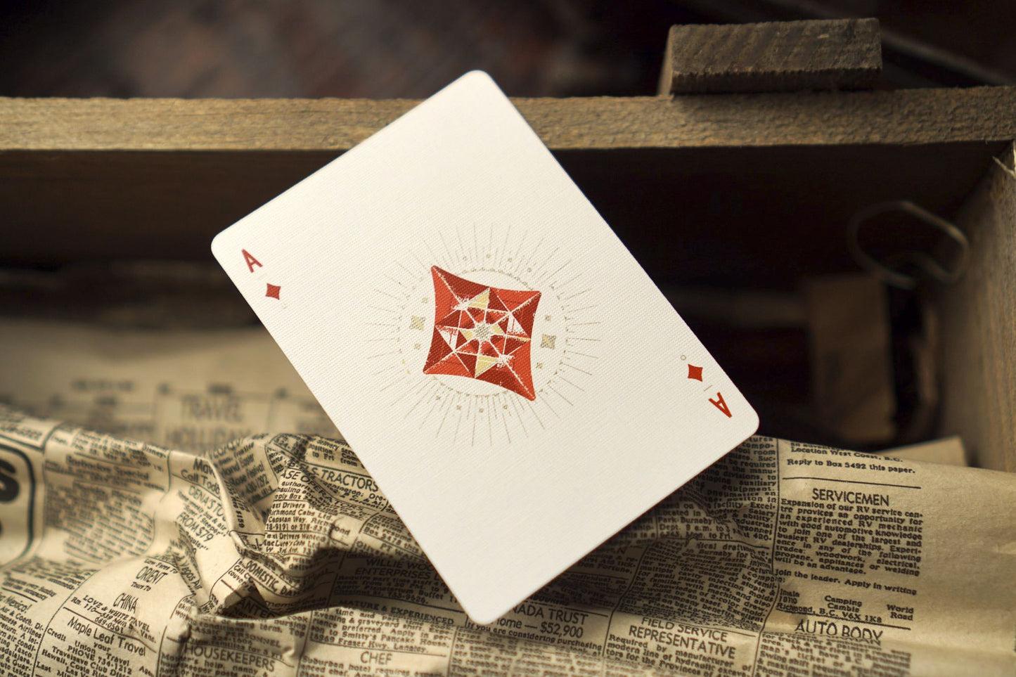 Green National Playing Cards