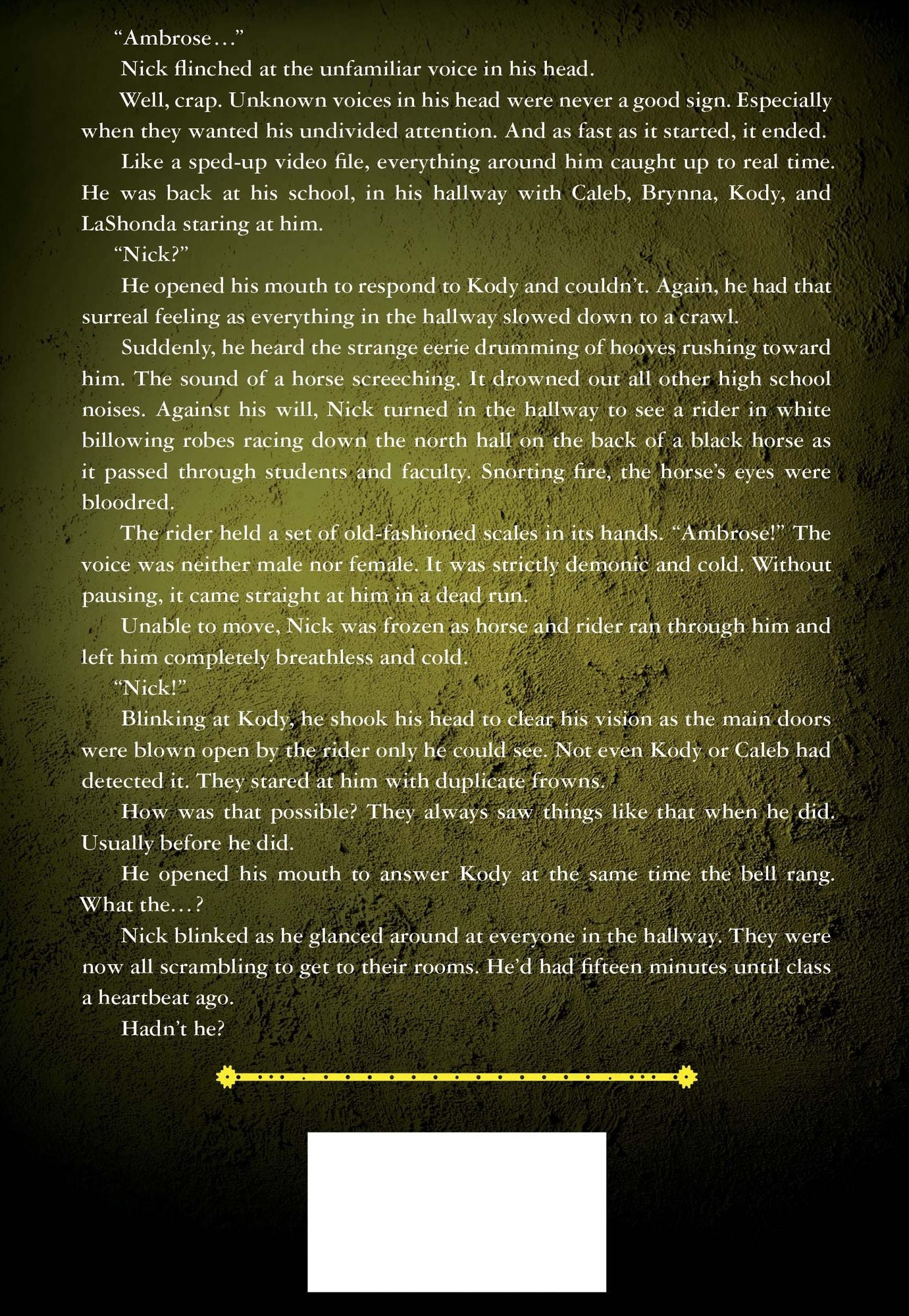 Instinct (Chronicles of Nick Series #6)