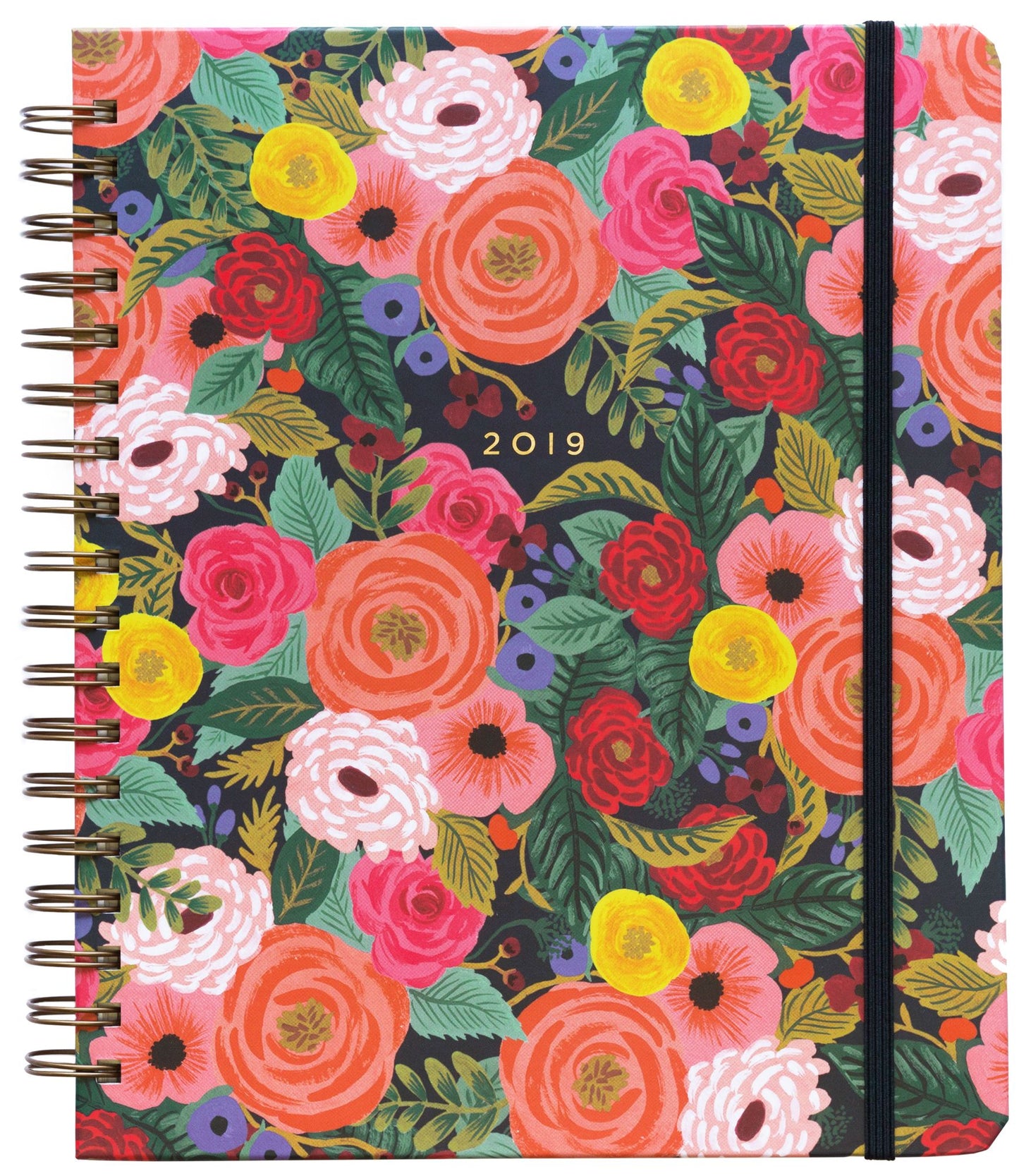 2019 17-Month Juliet Rose Spiral Planner