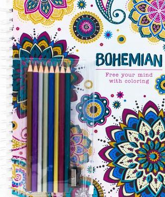 Bohemian: Free Your Mind With Coloring (With Pencils)
