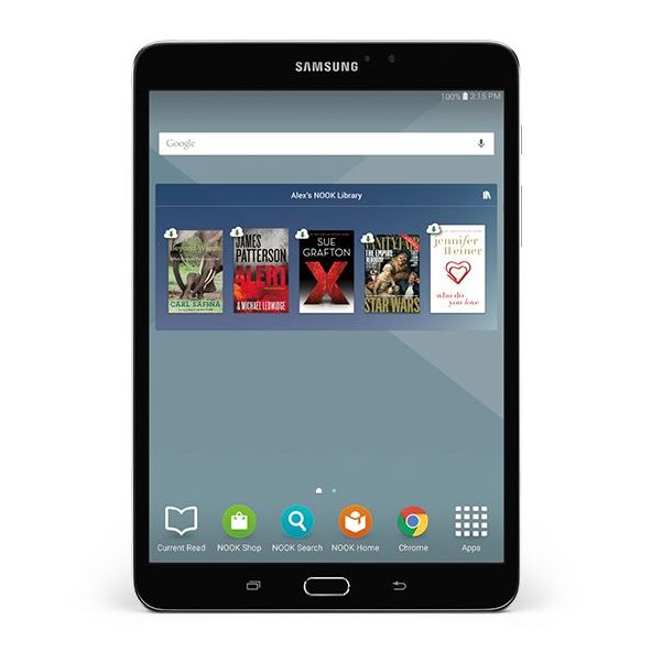 Samsung Galaxy Tab S2 NOOK 8" Black