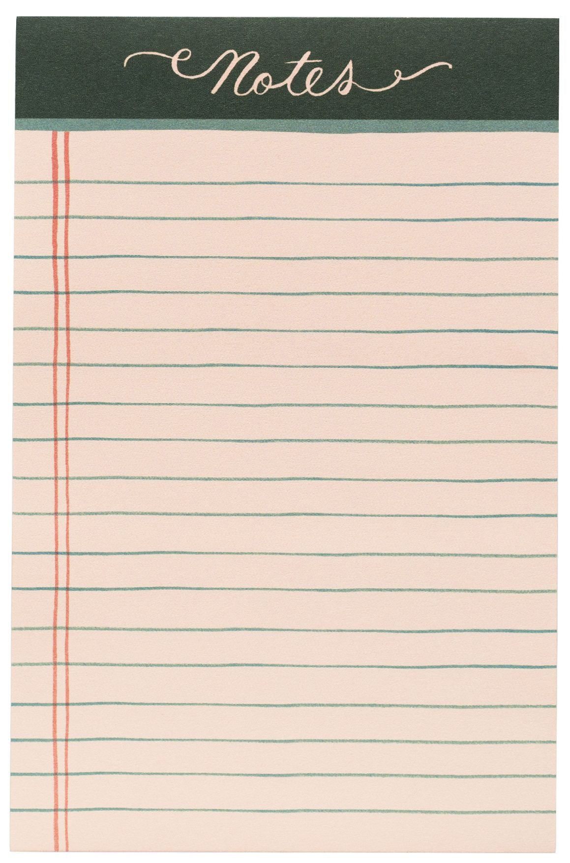 Rose Lined Notepad