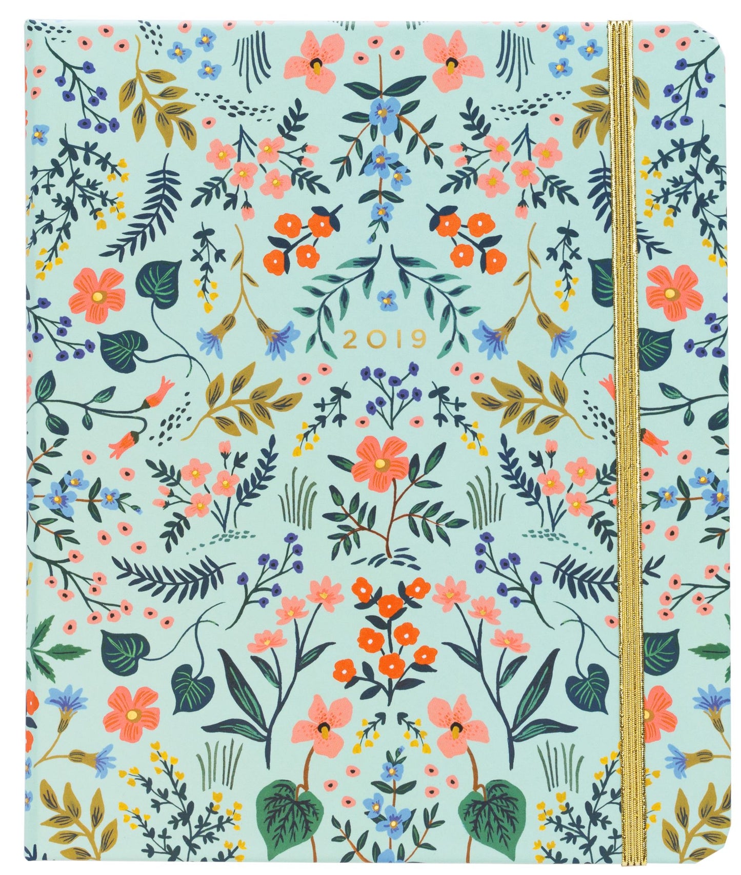 2019 17-Month Wildwood Covered Spiral Planner