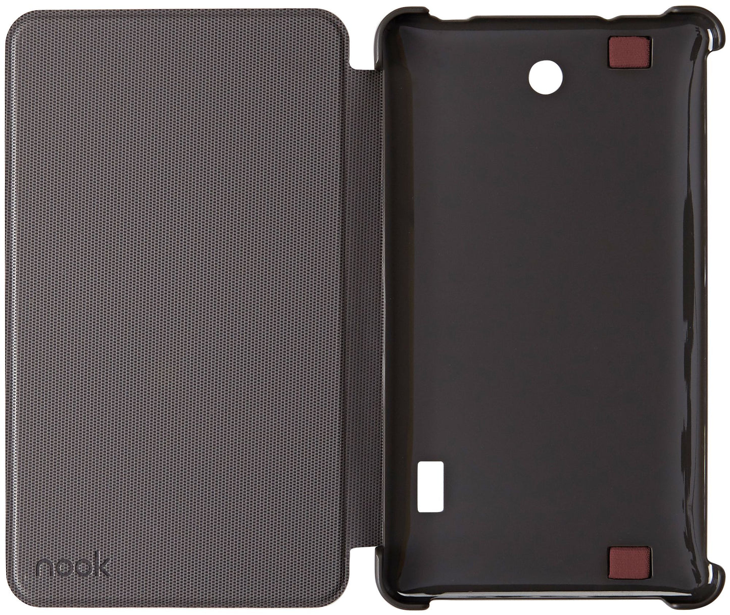 NOOK Tablet Cover in Cabernet Denim Dots