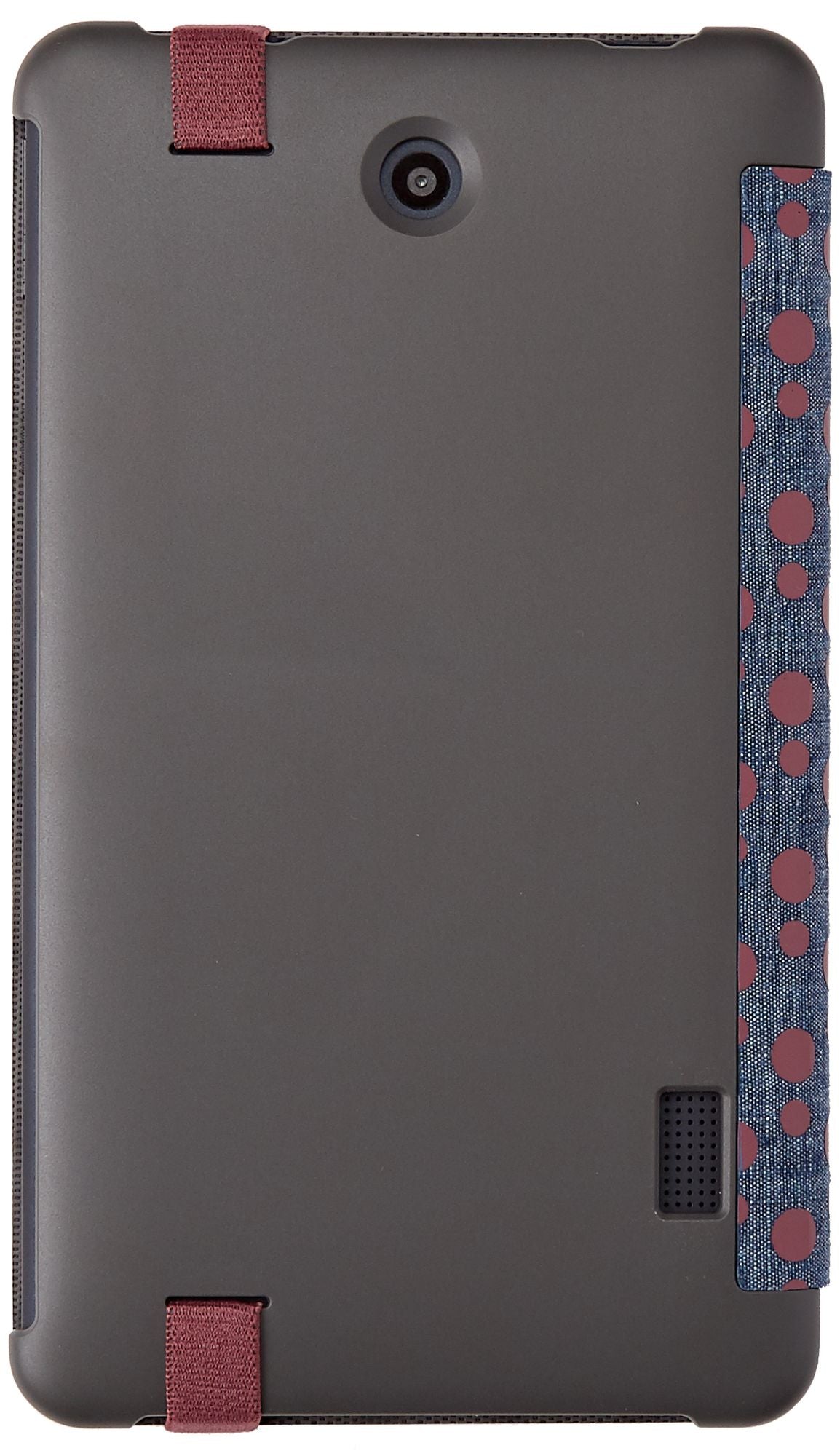 NOOK Tablet Cover in Cabernet Denim Dots