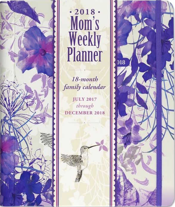 2018 Weekly Desk Mom's Hummingbird Engagement Calendar