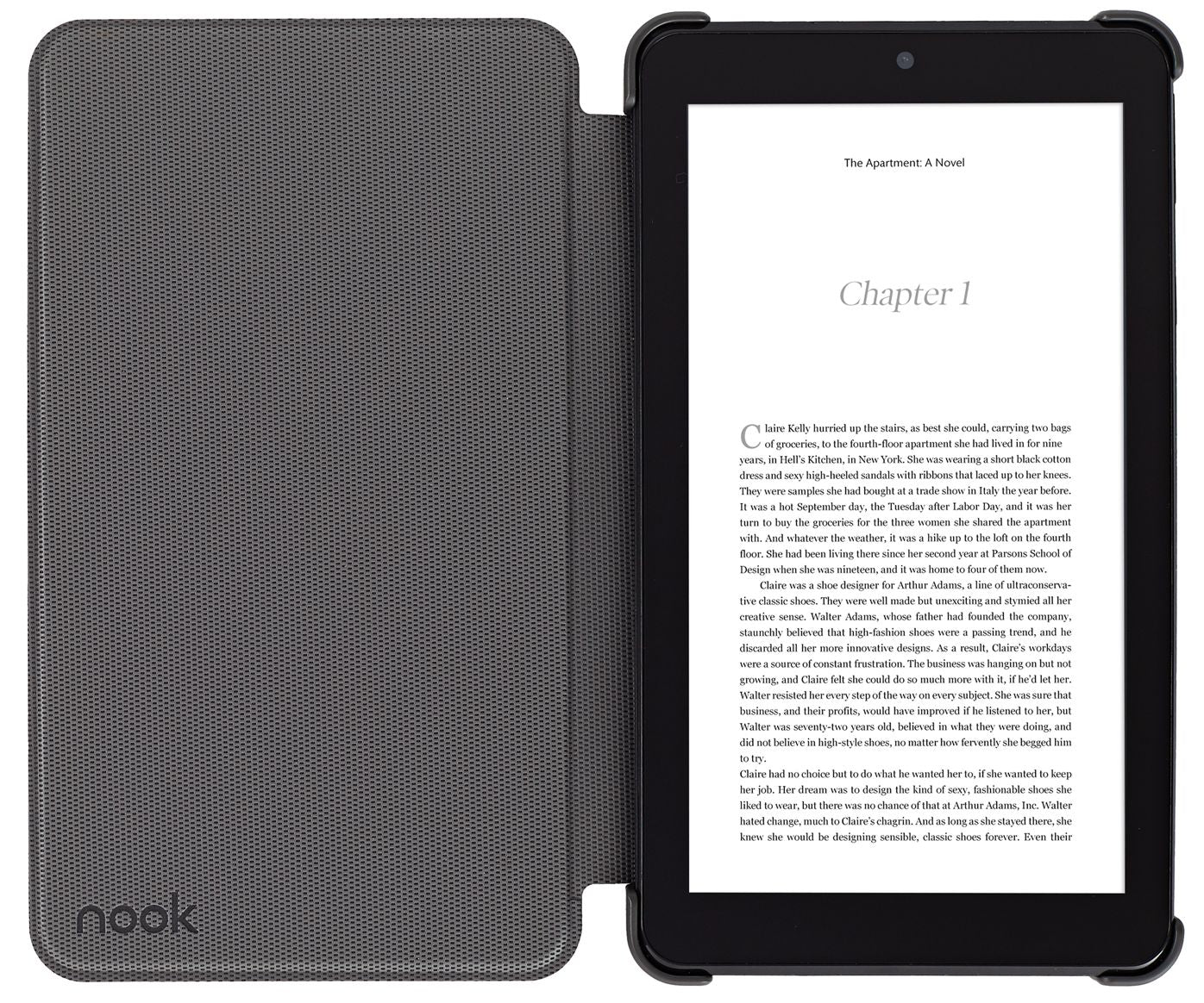 Nook Tablet Cover Cane Red