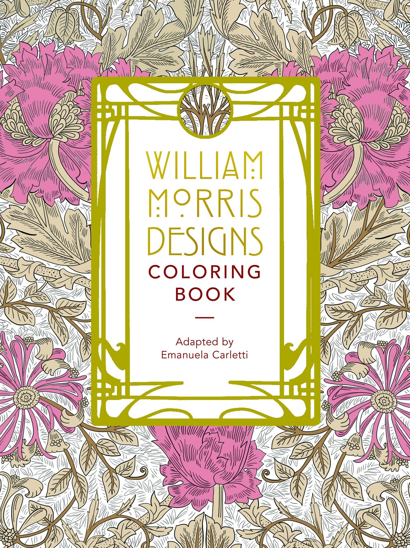 William Morris Designs Coloring Book