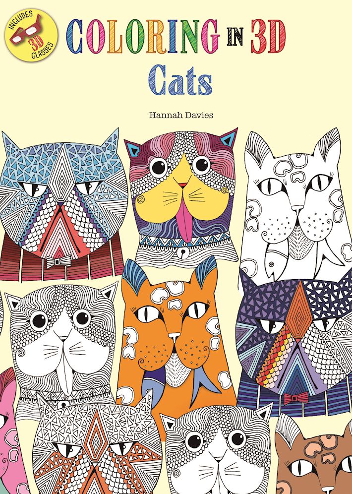Coloring in 3D Cats