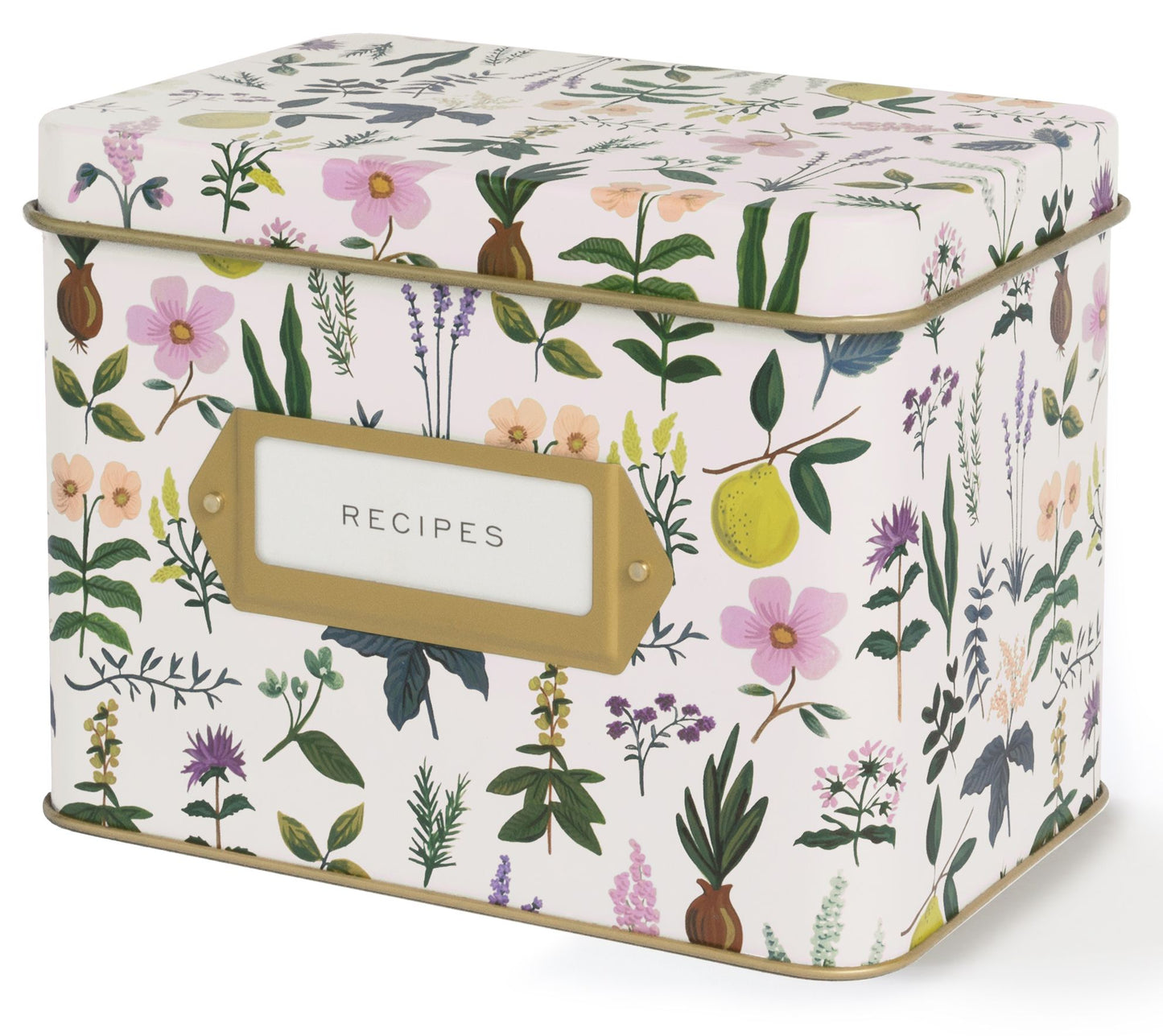 Herb Garden Recipe Tin