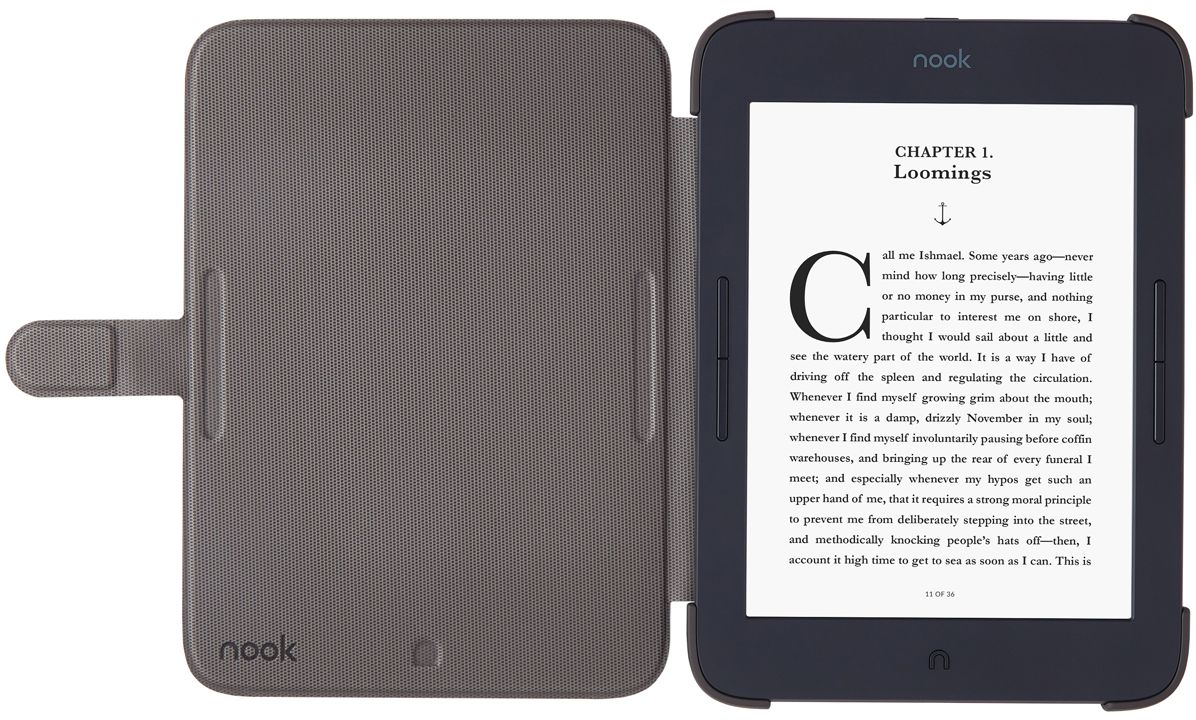NOOK GlowLight Plus Cover in Fusion Coral