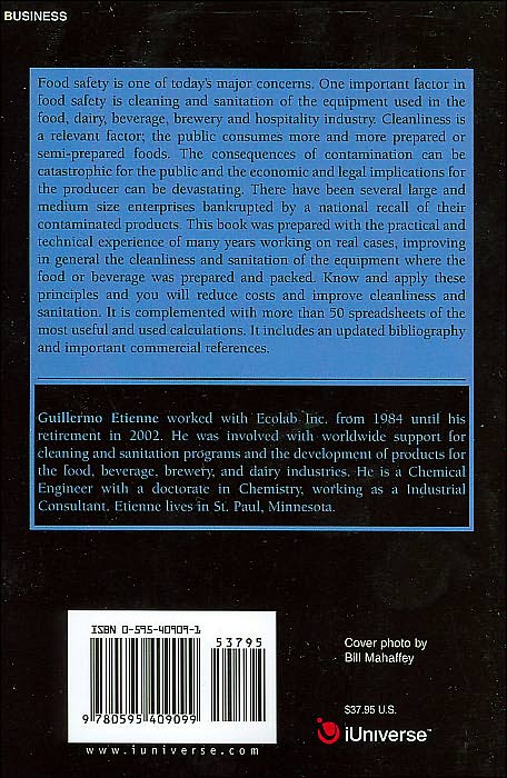 Principles Of Cleaning And Sanitation In The Food And Beverage Industry