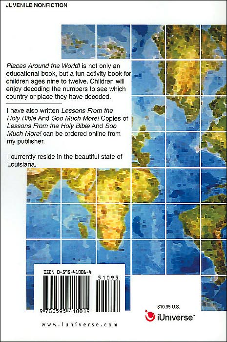 Places Around The World!: A Number Crossword Puzzle Book