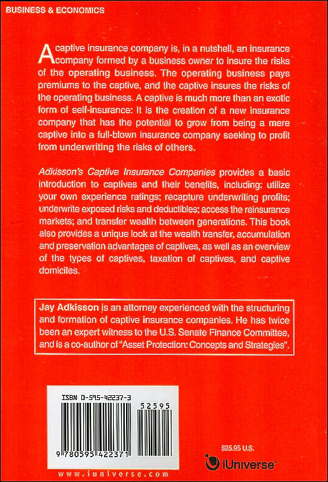 Adkisson's Captive Insurance Companies