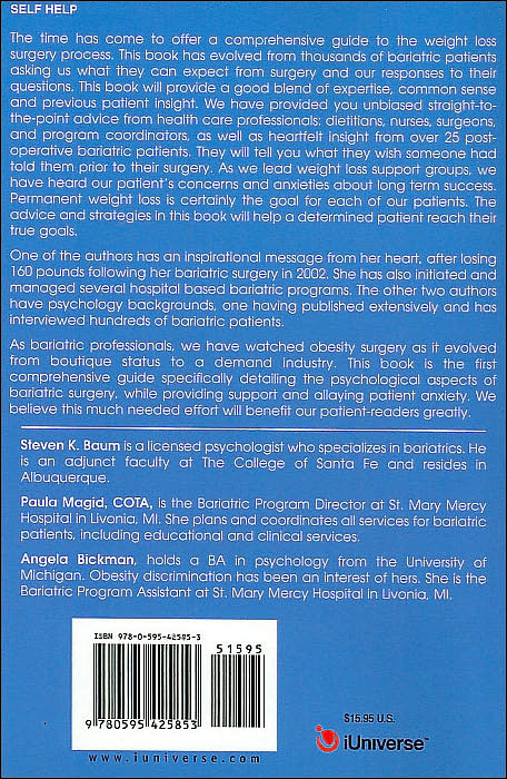 From the Inside Out: Resolving Obesity through the New Science of Bariatrics