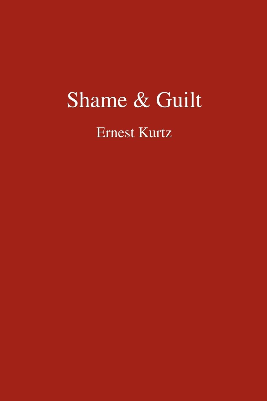 Shame and Guilt