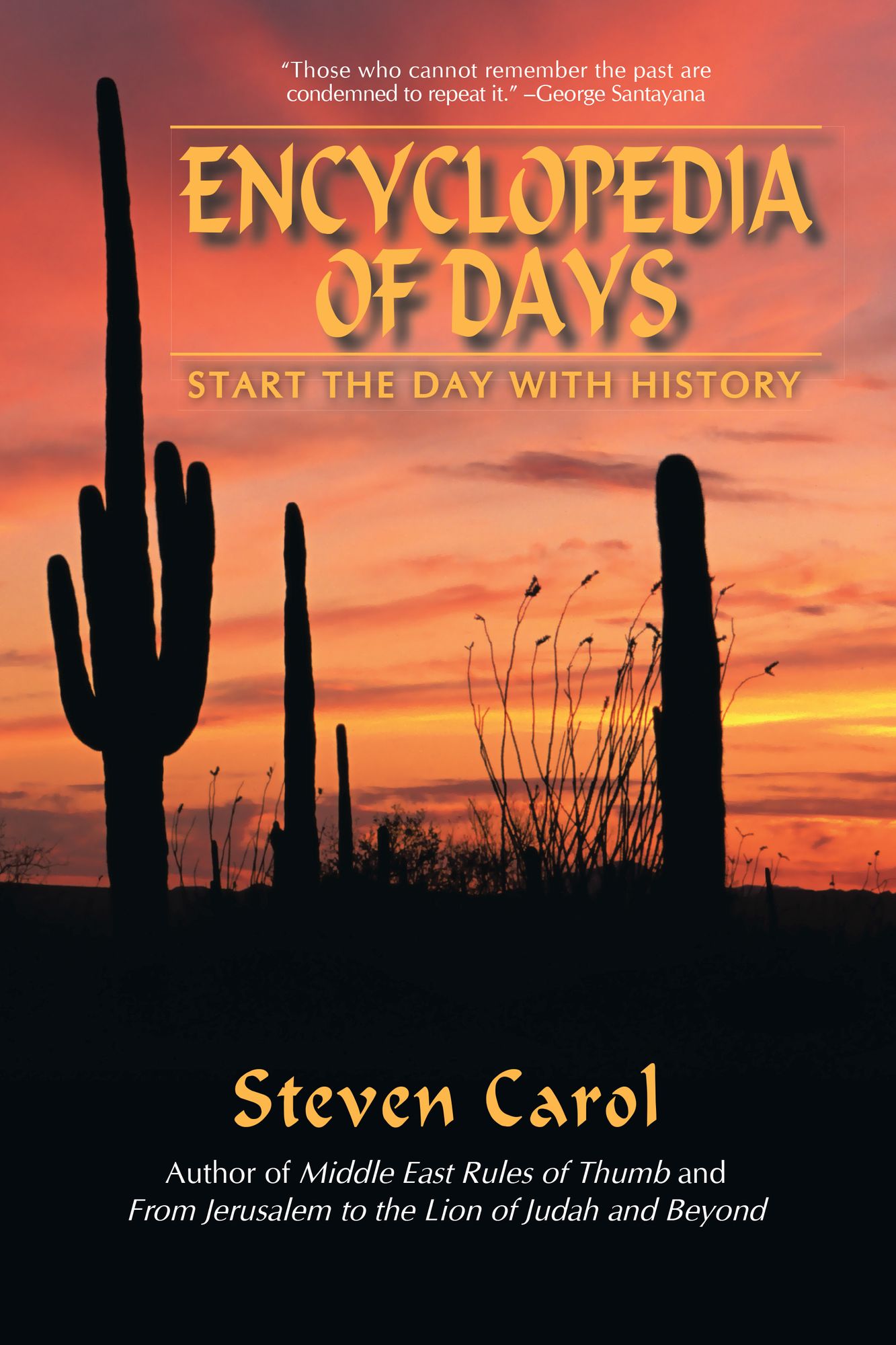 ENCYCLOPEDIA OF DAYS: START THE DAY WITH HISTORY