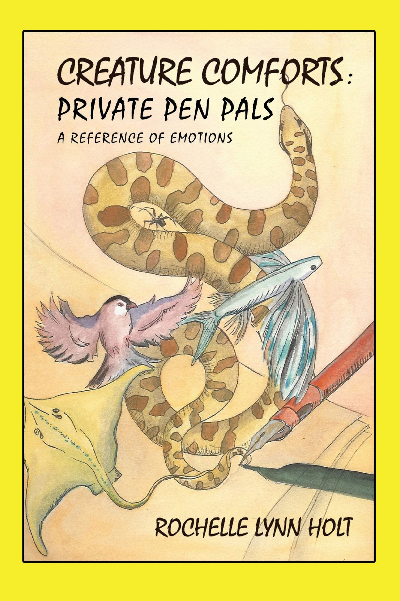 Creature Comforts: Private Pen Pals: a reference of emotions