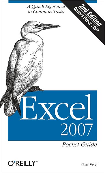 Excel 2007 Pocket Guide: A Quick Reference to Common Tasks