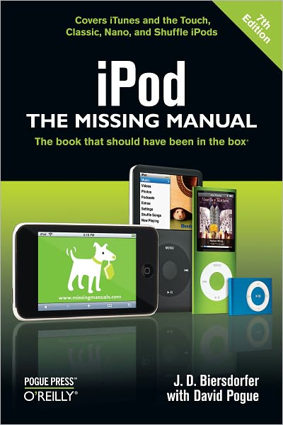 iPod: The Missing Manual: The Missing Manual