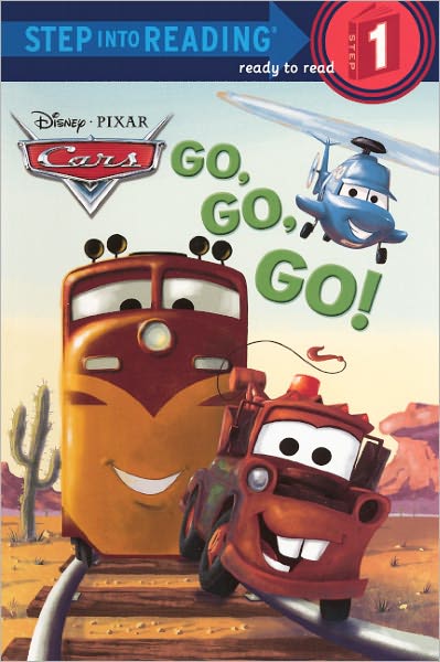 Go, Go, Go! (Disney/Pixar Cars Step into Reading Book Series) (Turtleback School & Library Binding Edition)