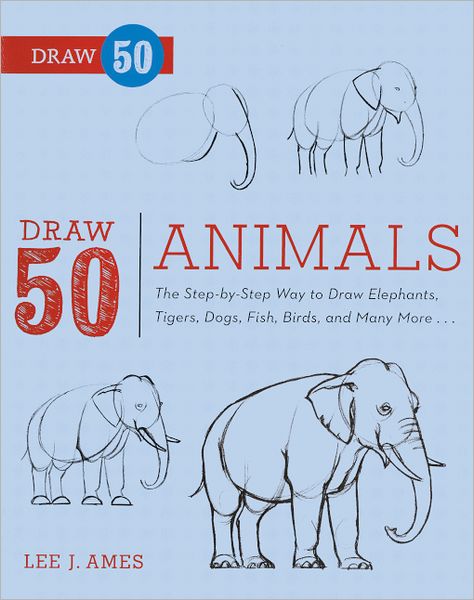 Draw 50 Animals (Turtleback School & Library Binding Edition)