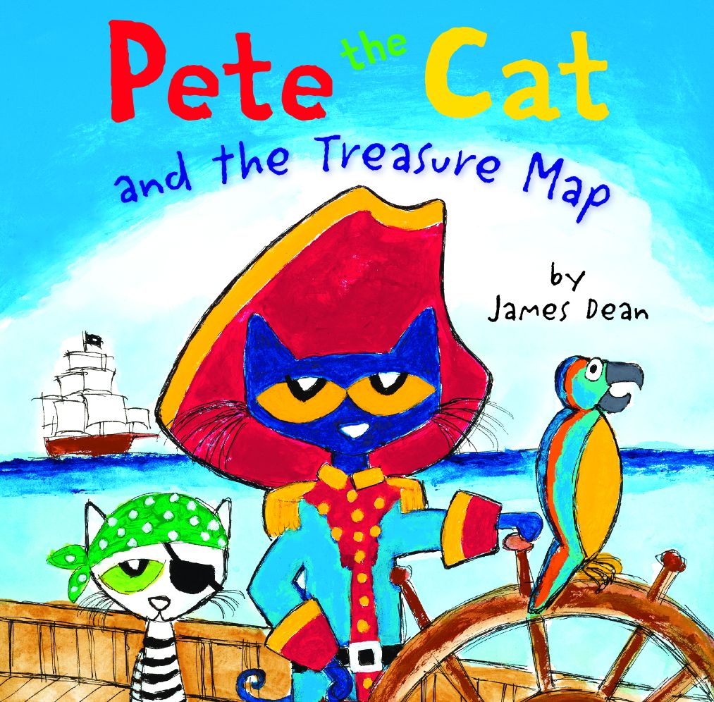 Pete the Cat and the Treasure Map